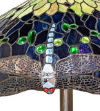 64"H Tiffany Hanginghead Dragonfly Floor Lamp