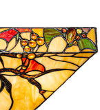 13"W Woodland Berries Wall Sconce