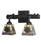 16"W Pinecone 2 Lt Wall Sconce