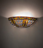 15"W Fleur-de-lis Wall Sconce