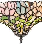 12"W Wisteria Flushmount