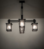 36"W Roylance 5 Lt Chandelier