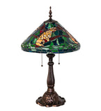 28"H Tiffany Koi Table Lamp