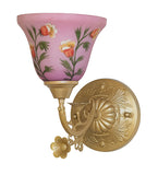 8"W Bell Flower Wall Sconce