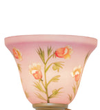 8"W Bell Flower Wall Sconce