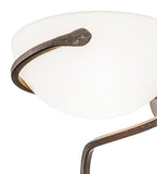 12.5"W Cupula Leaf Wall Sconce