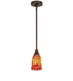 5"W Terra Naranja Mini Pendant