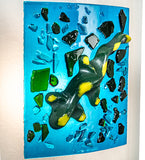 11"W Metro Fusion Salamander Wall Sconce