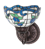 8"W Roseborder Wall Sconce