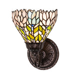 7"W Wisteria Wall Sconce
