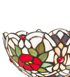 8"W Renaissance Rose Wall Sconce