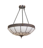 20"W Vincent Honeycomb Semi-Flushmount