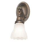 5"W Hartford Ruffle Wall Sconce