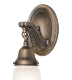 5"W Hartford Ruffle Wall Sconce