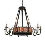 44"W Costello 10 Lt Chandelier