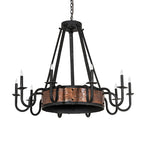 44"W Costello 10 Lt Chandelier