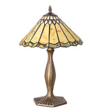 18"H Carousel Jadestone Accent Lamp