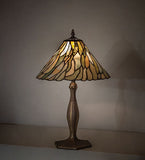 20"H Willow Jadestone Accent Lamp