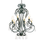 52"W Josephine 10 Lt Chandelier