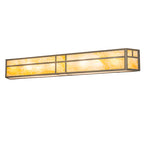 50"W Hyde Park Double Bar Mission Vanity Light