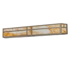 50"W Hyde Park Double Bar Mission Vanity Light
