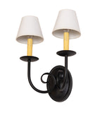 13"W Squire 2 Lt Wall Sconce