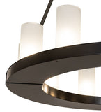 36"W Loxley 12 Lt Chandelier