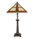 31"H Prairie Straw Table Lamp