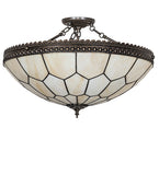 24"W Vincent Honeycomb Semi-Flushmount