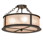 19"W Craftsman Prime Semi-Flushmount