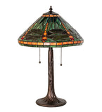 24"H Tiffany Dragonfly Table Lamp