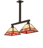42"L Mission 2 Lt Kitchen Island Lighting