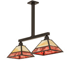 42"L Mission 2 Lt Kitchen Island Lighting