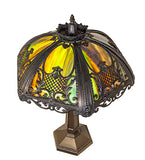25"H Lattice Filigree Table Lamp