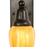 4"W Revival Oyster Bay Favrile Wall Sconce