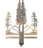 40"L Tiffany Pinecone Tall Pines 2 Lt Rustic Lodge Island Pendant