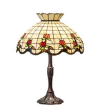26"H Roseborder Table Lamp