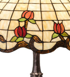 26"H Roseborder Table Lamp