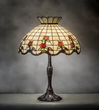 26"H Roseborder Table Lamp