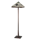 60"H Pinecone Mission Tiffany Lodge Floor Lamp