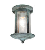 8"W Fulton Inverted Outdoor Flushmount