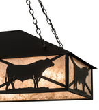 50"L Steer Southwest Island/Billiard Pendant