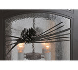 26"Sq Lone Pine Lantern Rustic Lodge Pendant