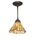 8"W Delta Jadestone Mini Pendant