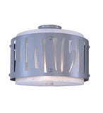 16"W Tortuga Luna Contemporary Flushmount