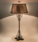 72"H Clarice Victorian Floor Lamp