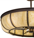 44"W Prime Dome Meyda Chandel-Air Ceiling Fan