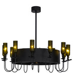 50"W Tuscan Vineyard Etched Grapes 12 Lt Wine Bottle Chandel-Air