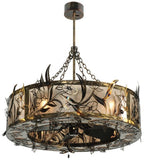 45"W Lady Slipper Chandel-Air Ceiling Fan