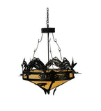 34"W Catch Of The Day Trout Wildlife Inverted Pendant